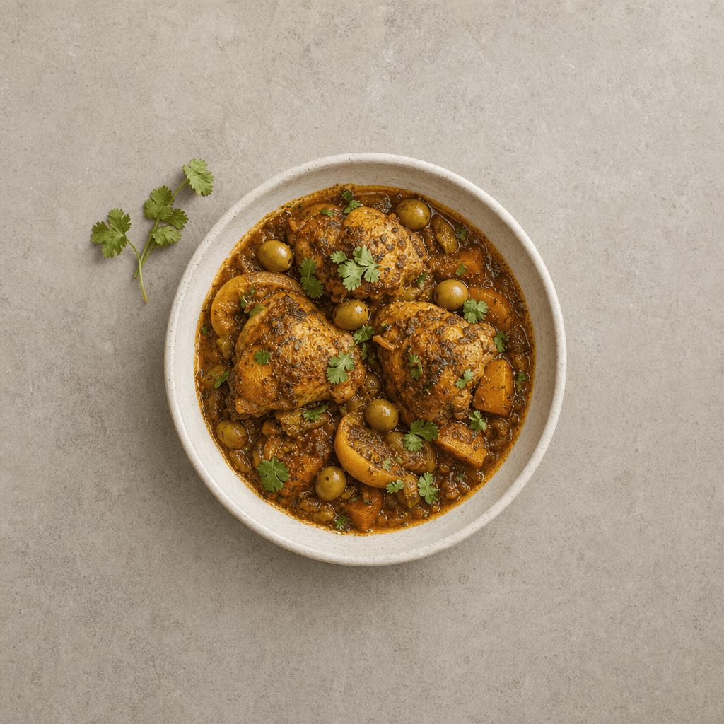 North African Chicken Tagine