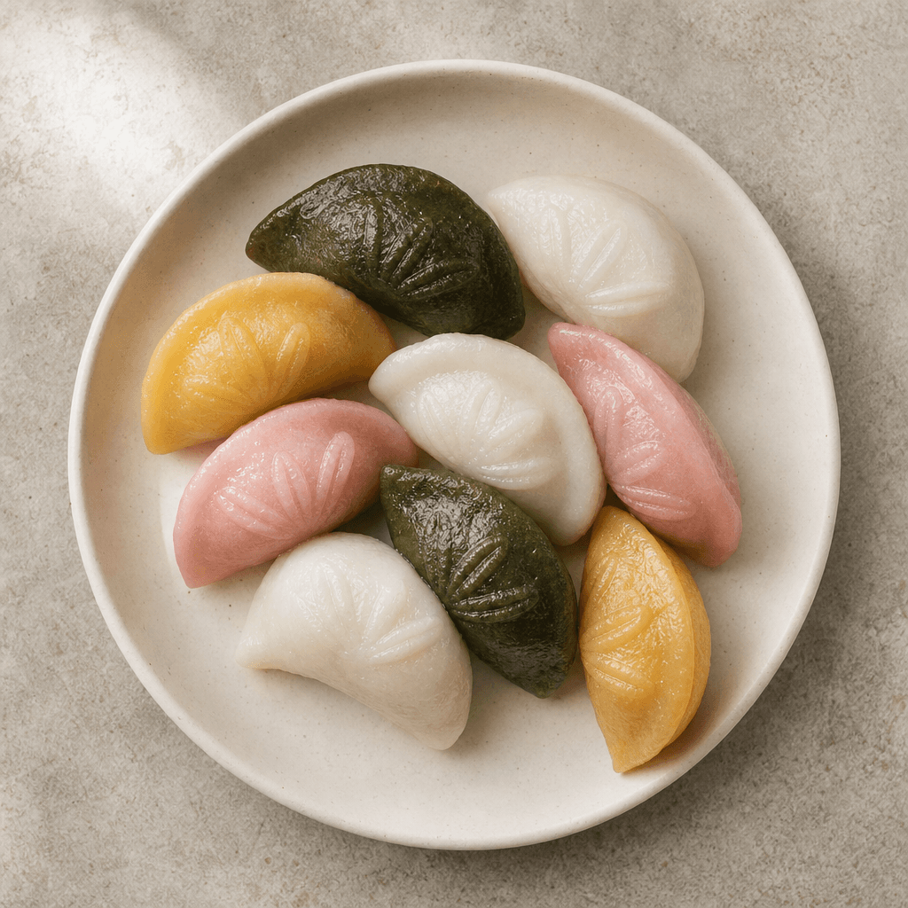 Korean Sweet Rice Cake (Songpyeon)