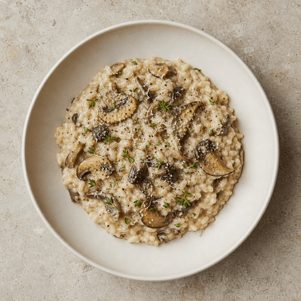 Creamy Mushroom Risotto