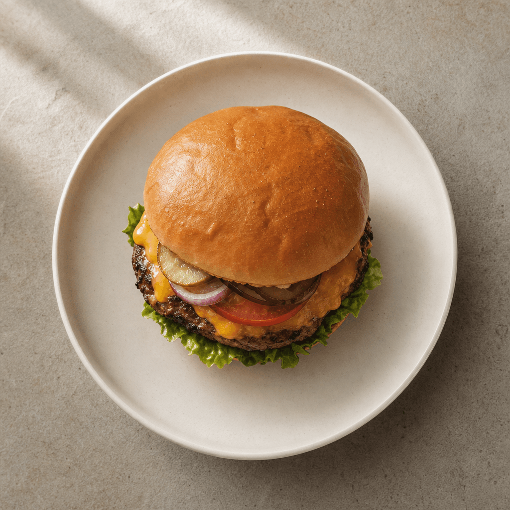 Classic American Cheeseburger