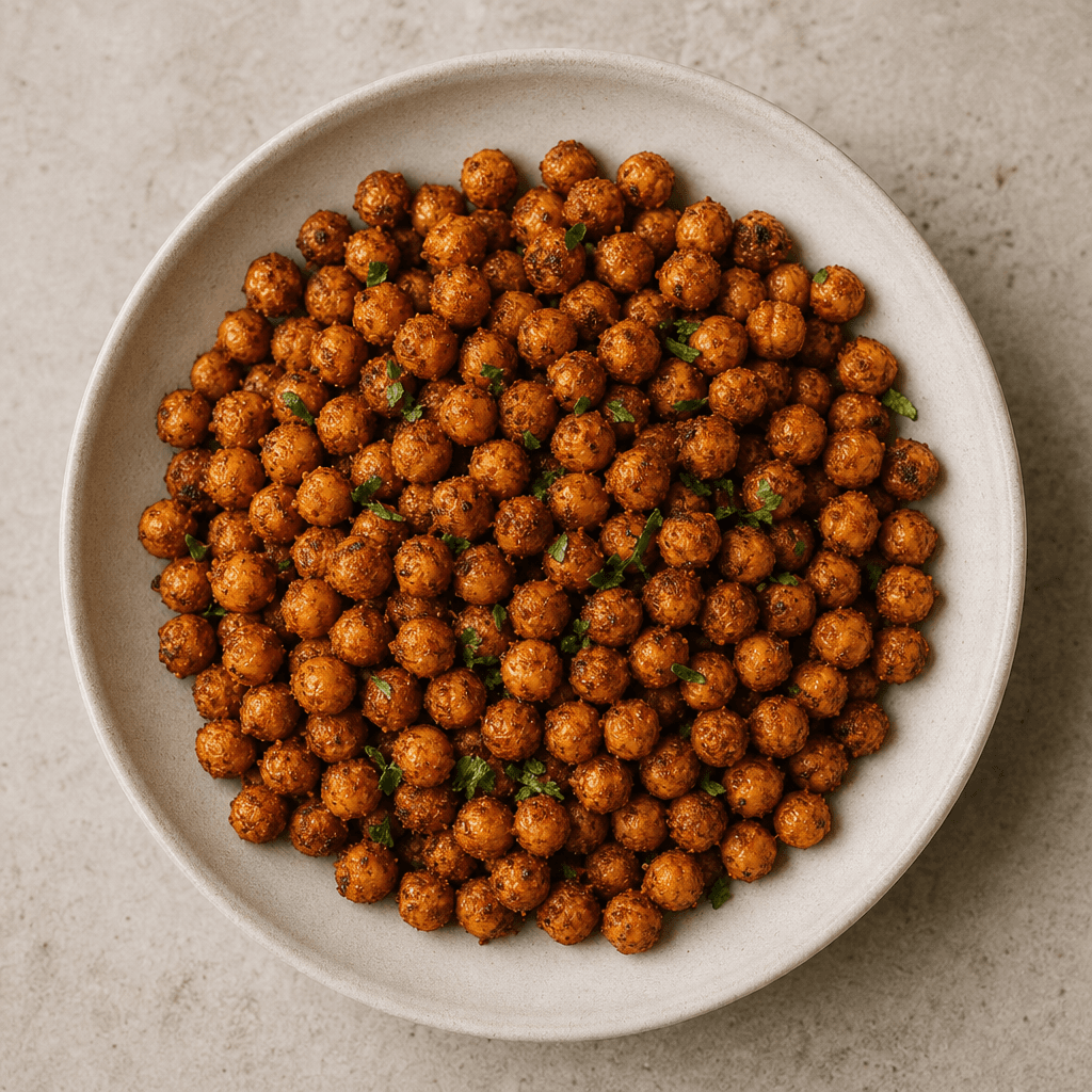 Spicy Roasted Chickpeas