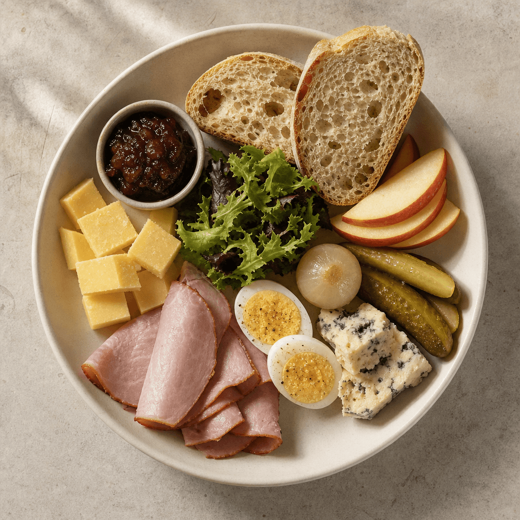 Classic British Ploughman’s Lunch