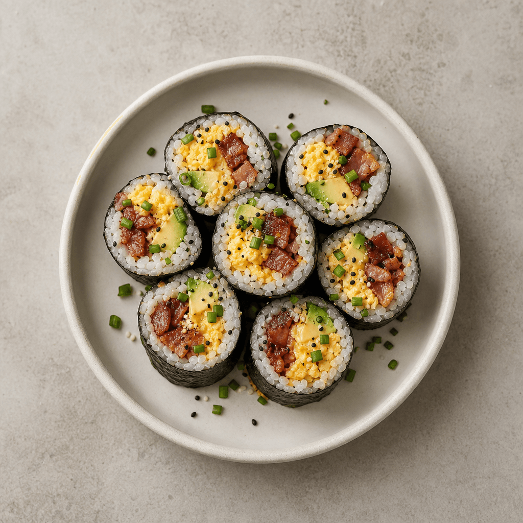 Savory Breakfast Sushi Rolls