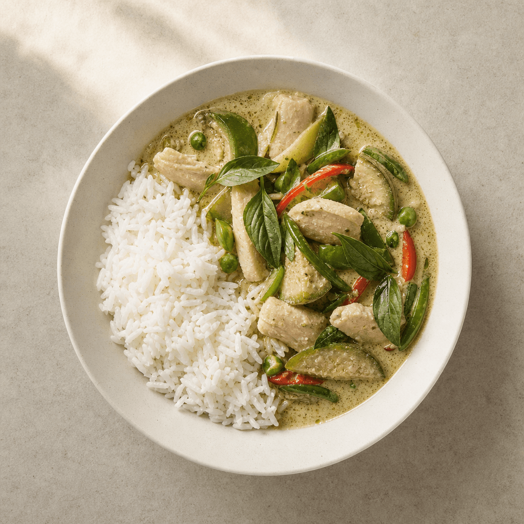 Thai Green Curry with Chicken