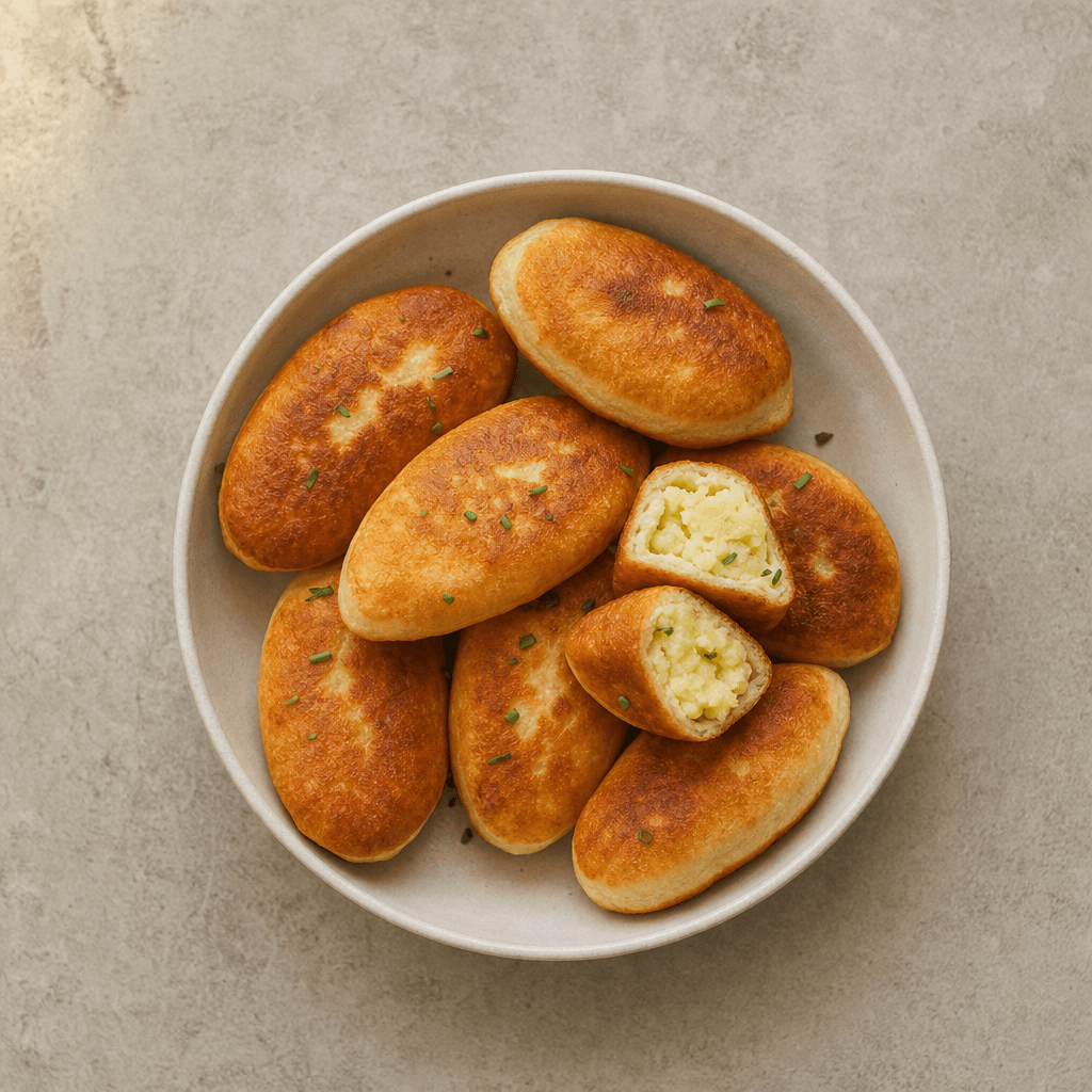Cheese and Potato Pirozhki