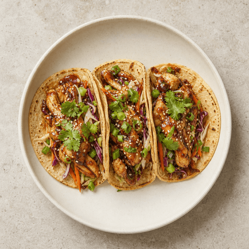 Spicy Teriyaki Tacos