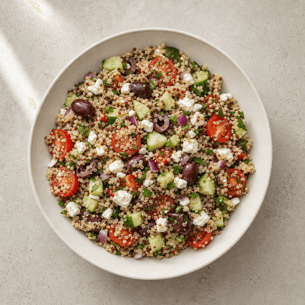 Mediterranean Quinoa Salad