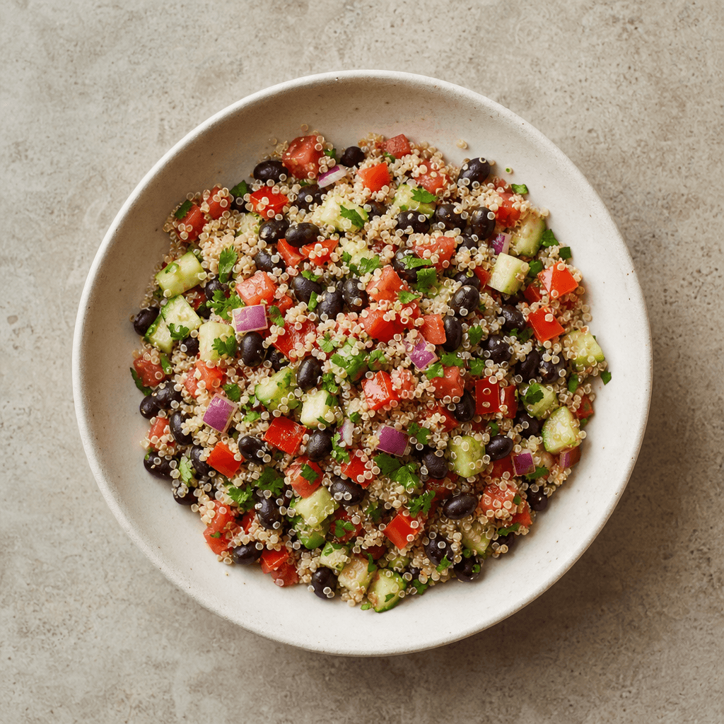 Quinoa and Black Bean Salad