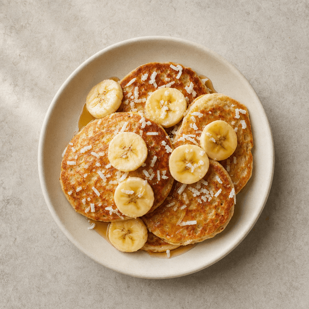 Caribbean Banana Pancakes