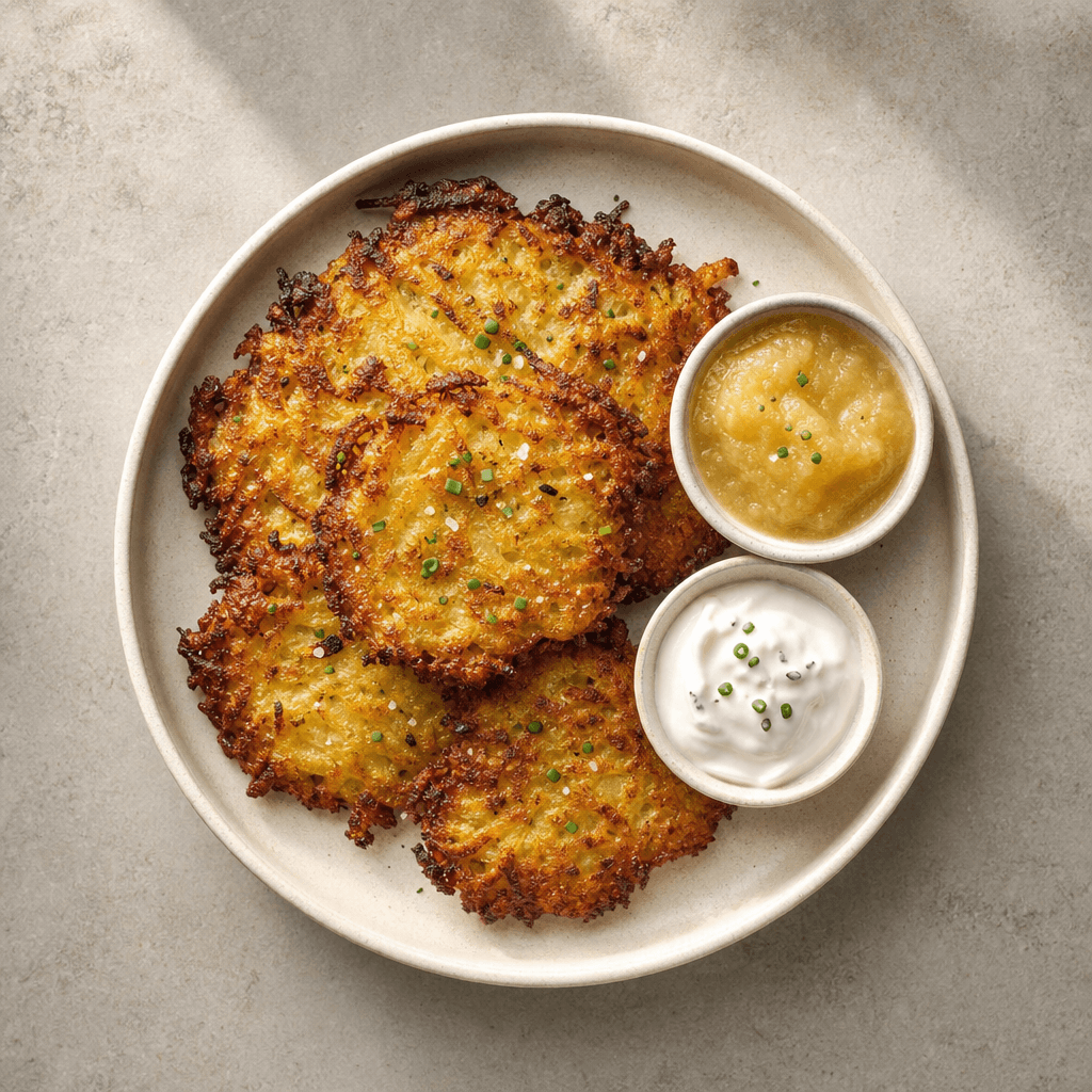German Potato Pancakes (Reibekuchen)