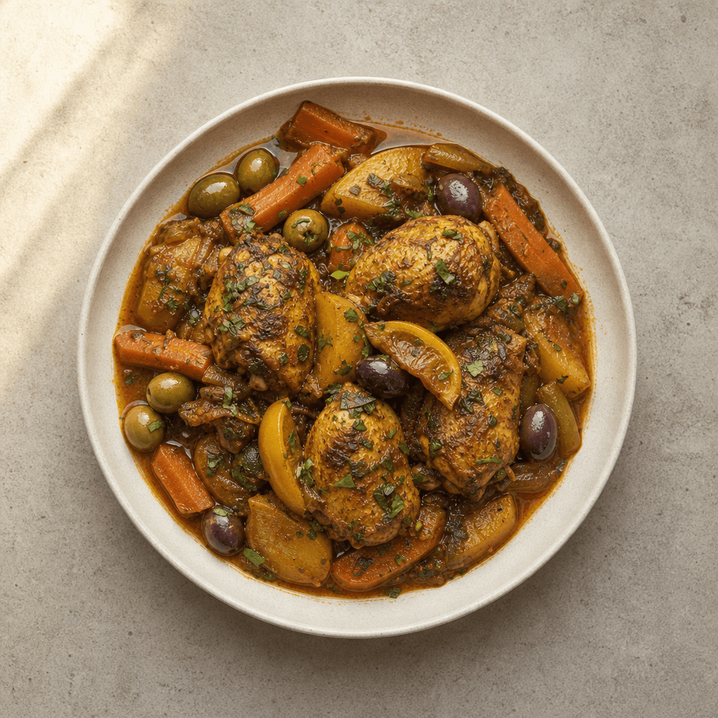 Moroccan Chicken Tagine